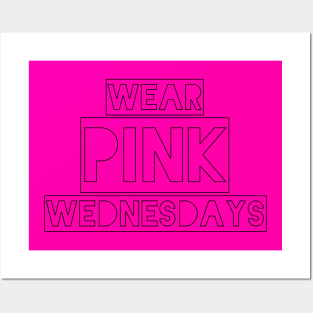 Pink Wednesdays Posters and Art